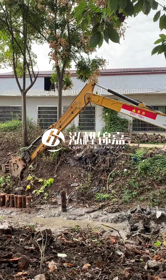 駐馬店挖機(jī)打木樁專業(yè)施工- 河道打木樁后木樁腐朽怎么防治？